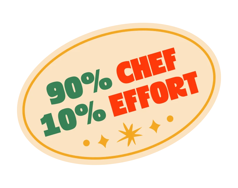 Chef Effort Sticker